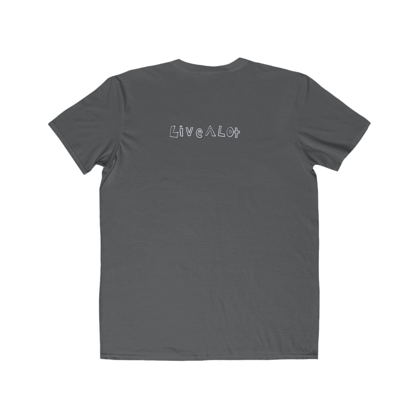 Live A Lot - Classic Cotton Tee — Skateboard Edition (Multiple Color Options)