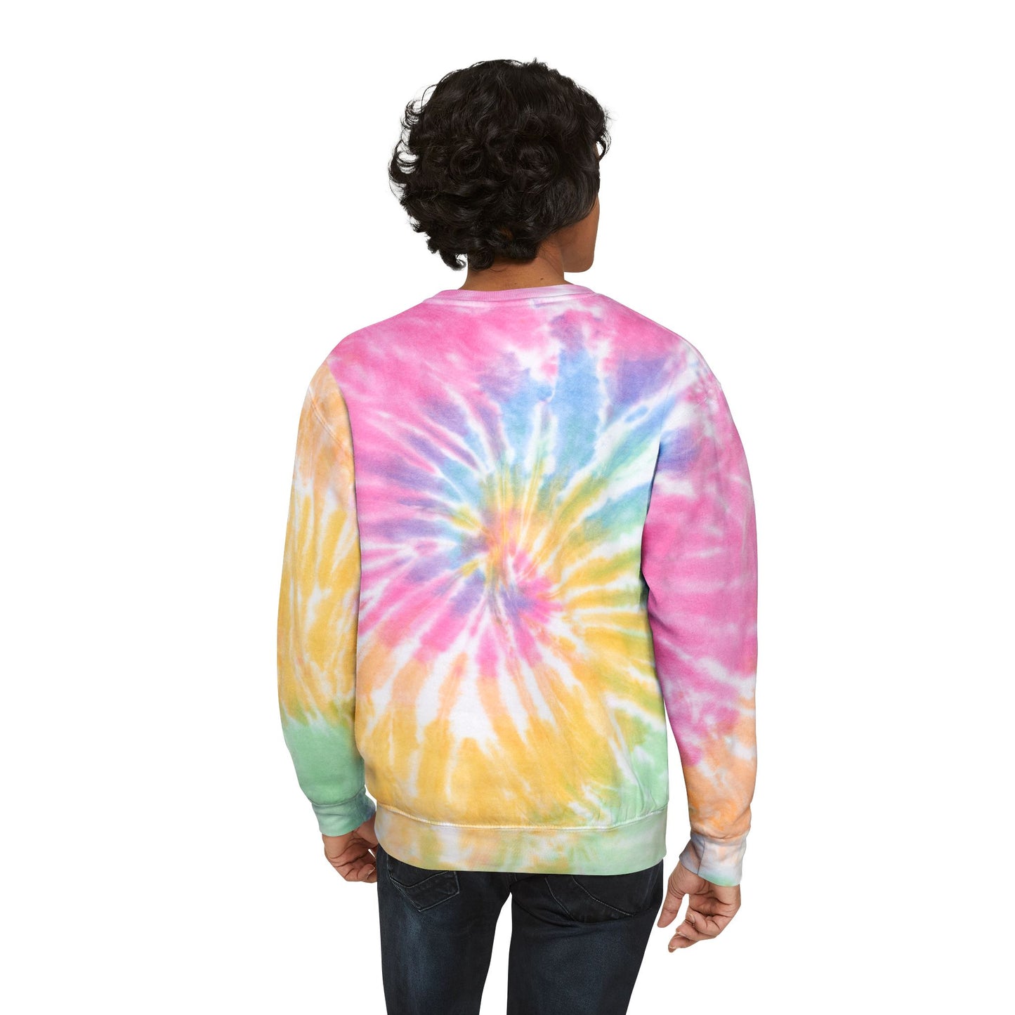 LIVE A LOT - Tie-Dye Sweatshirt – Color Loud. Live Bold.