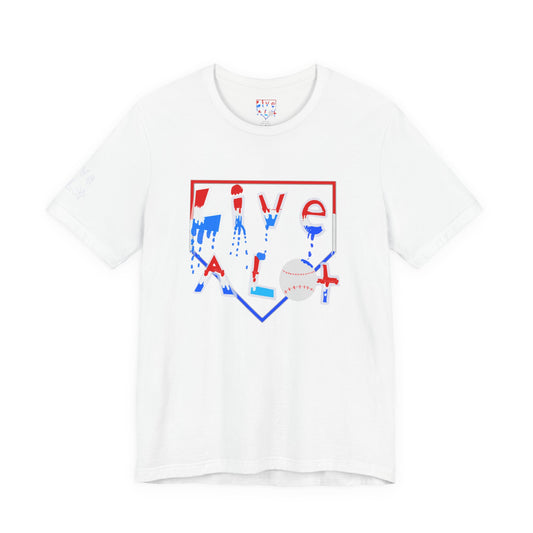 LIVE A LOT TEE - HOME PLATE EDITION
