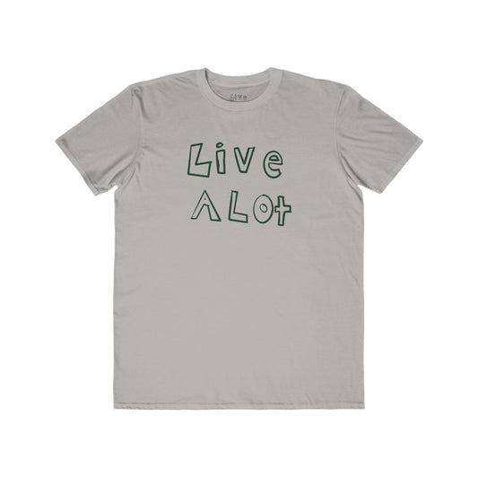 Live A Lot - Classic Cotton Tee (Multiple Color Options)