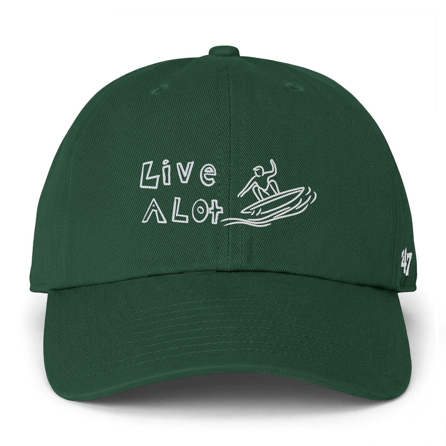 Live A Lot Dad Hat – ’47 Clean Up Cap - SURFING...