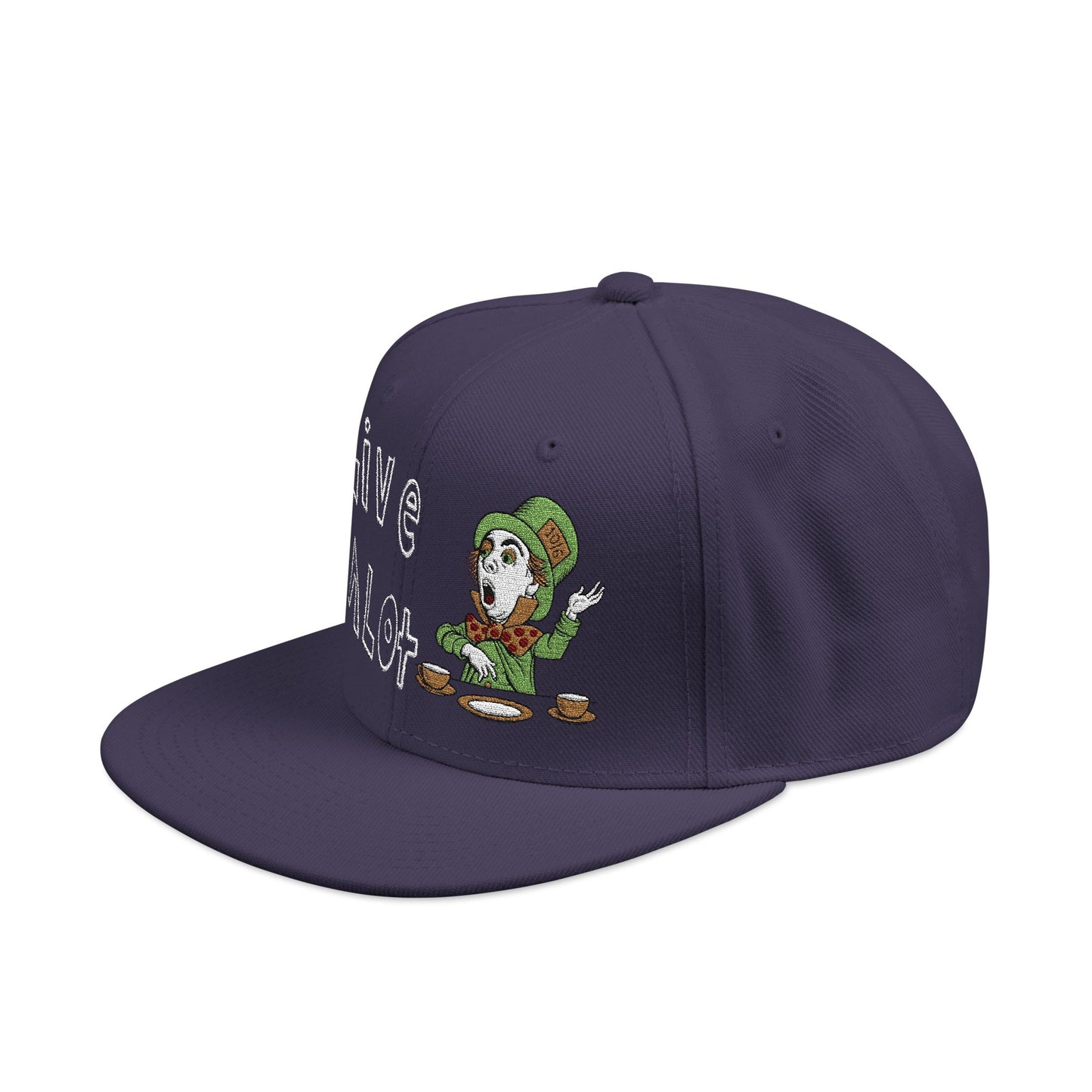 🎩 Mad Hatter Snapback Cap – Embrace the Wonderland Whimsy (multiple color options)