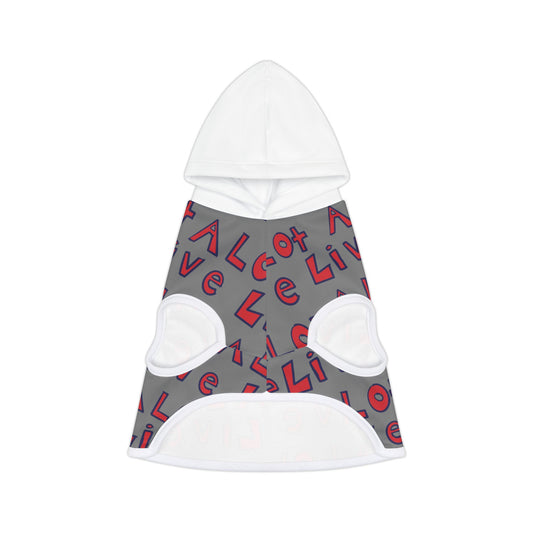Pet HoodieLIVE A LOT - Pet Hoodie – For the Dogs Who Do It All