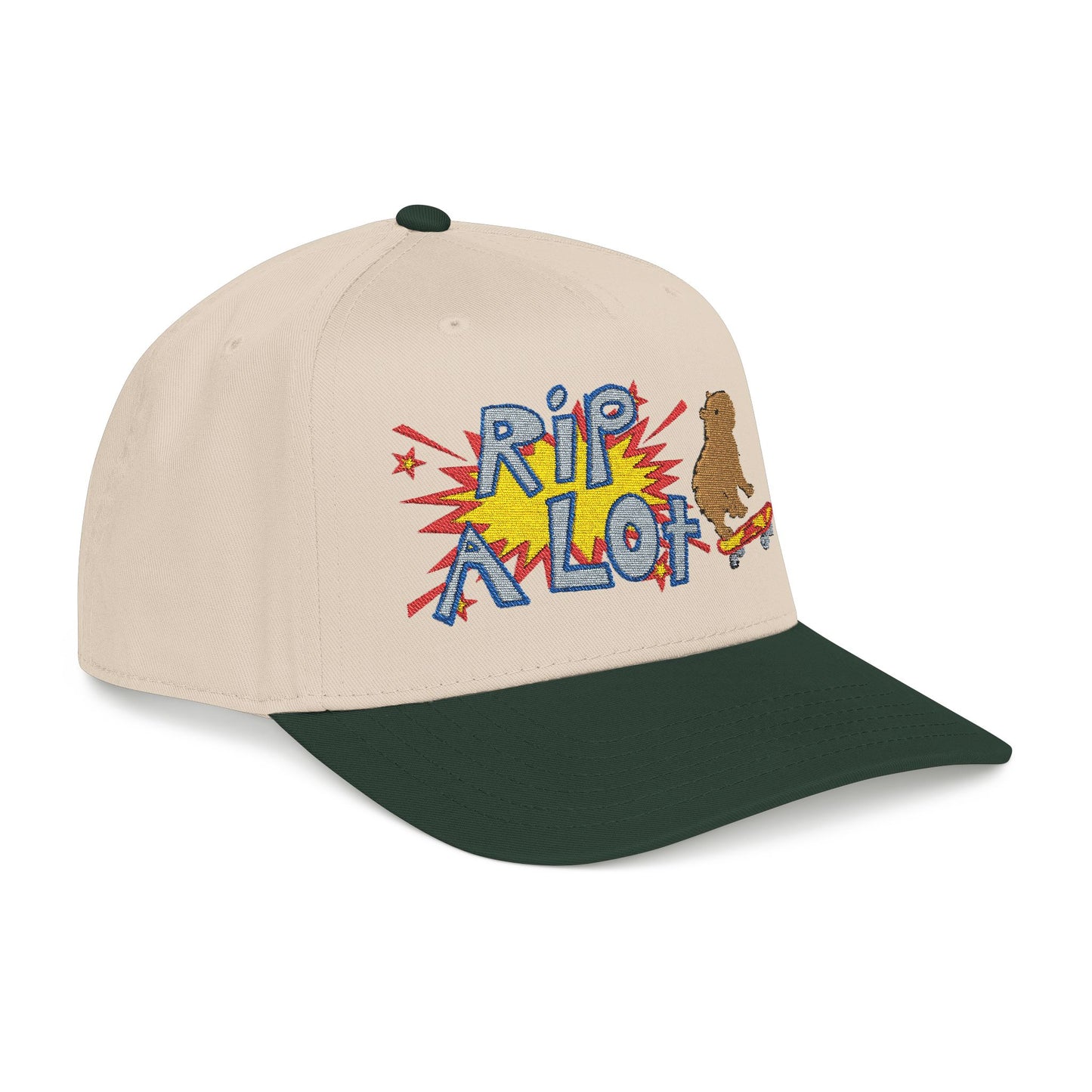 Rip A Lot™ Comic Skateboarding Capybara Hat