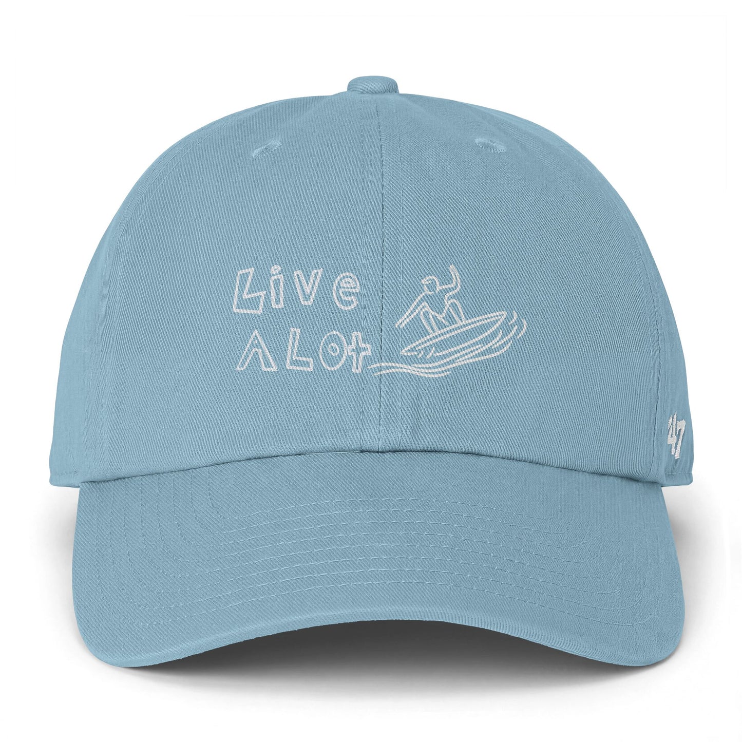 Live A Lot Dad Hat – ’47 Clean Up Cap