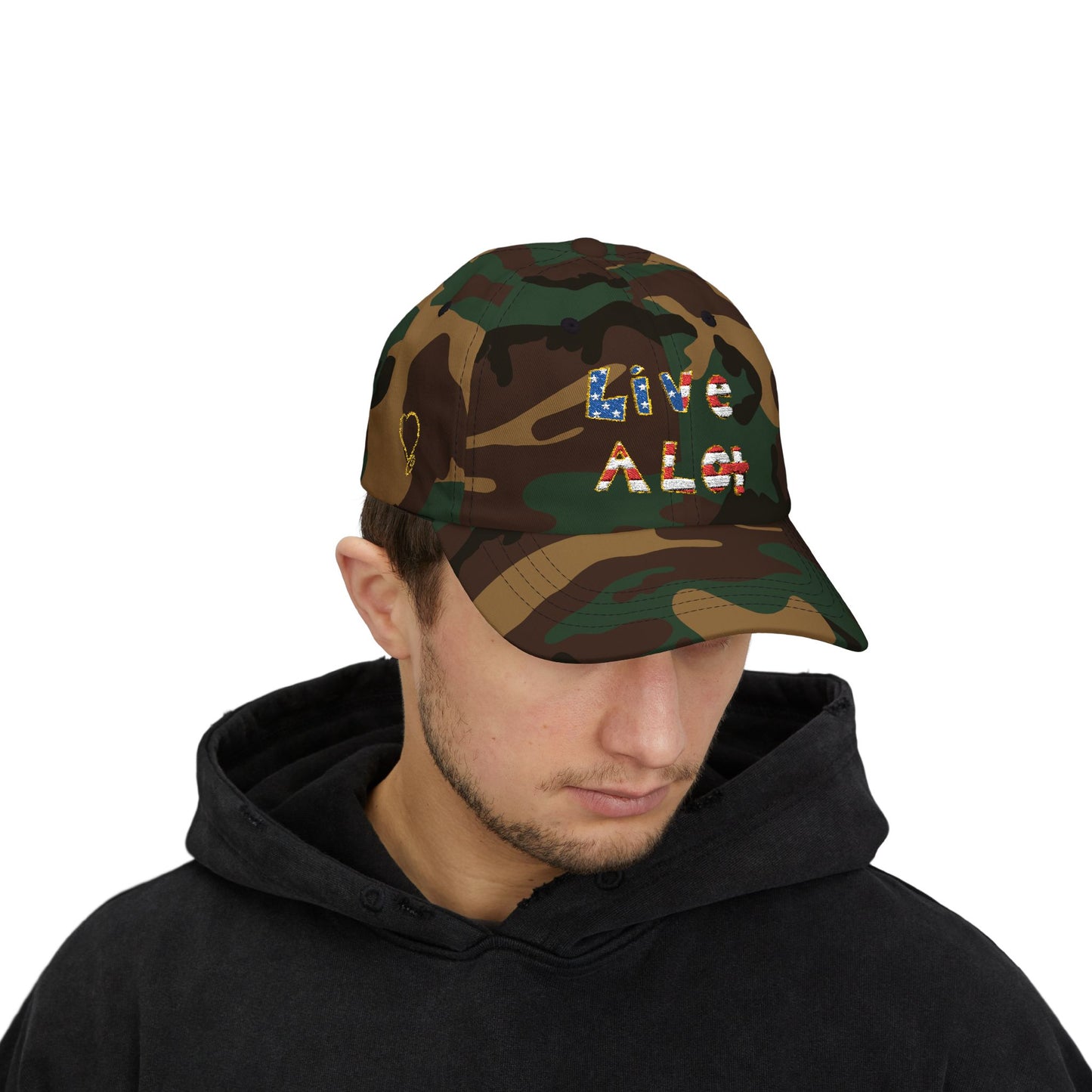 American Flag Edition - Dad Cap -  LIVE A LOT™