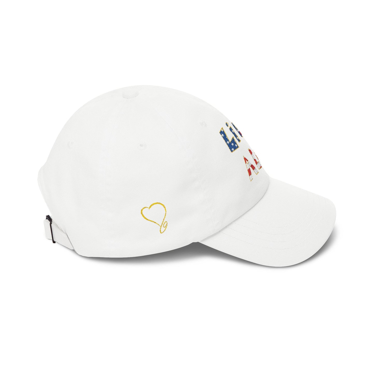 American Flag Edition - Dad Cap -  LIVE A LOT™