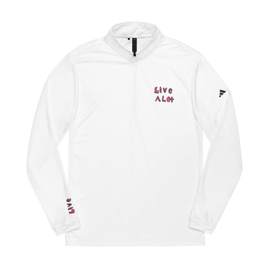 LIVE A LOT - Quarter-Zip Pullover – Adidas®