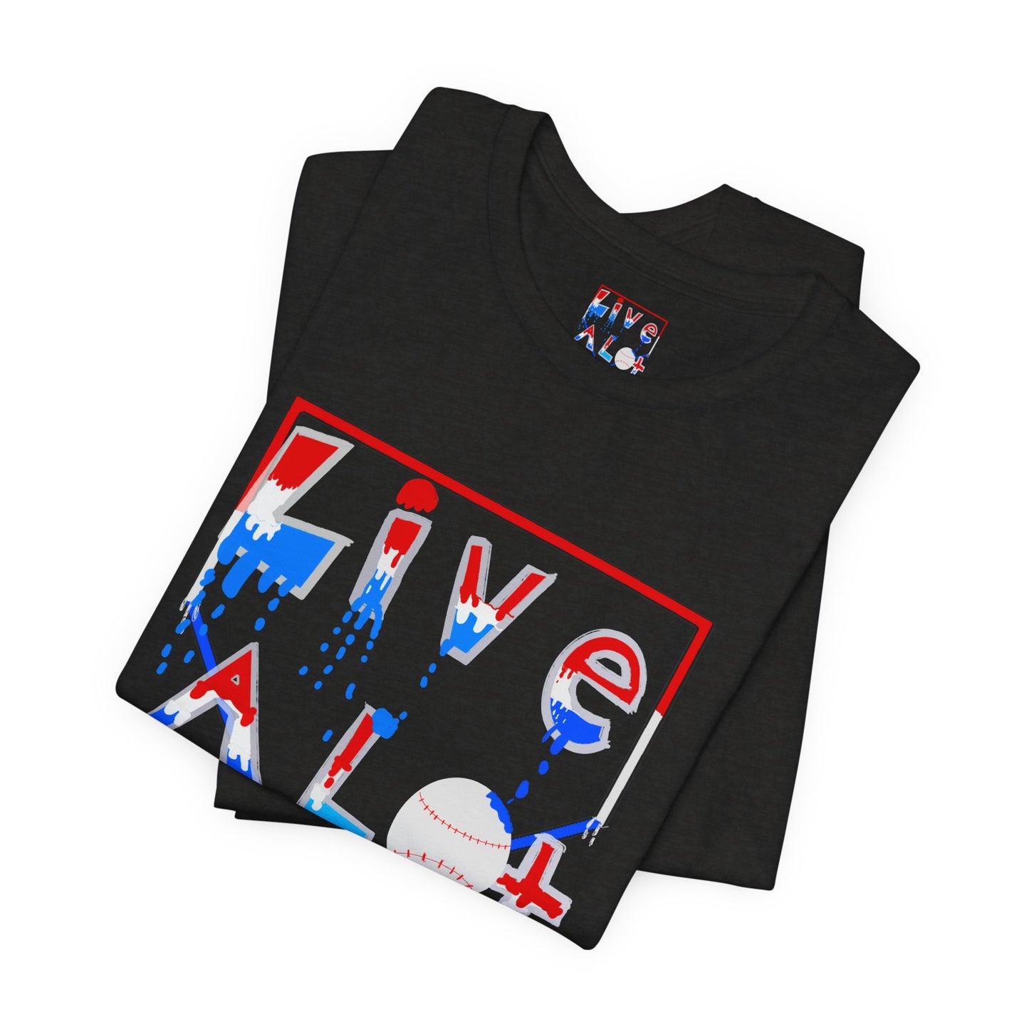 LIVE A LOT TEE - HOME PLATE EDITION