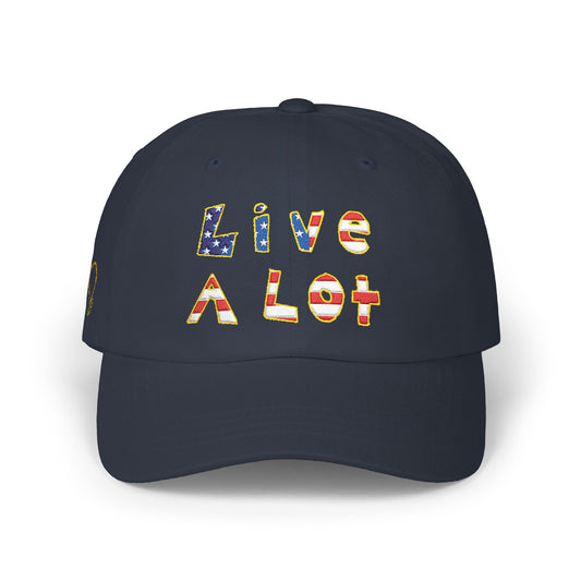 Classic Dad Cap – American Flag Edition - LIVE A LOT®
