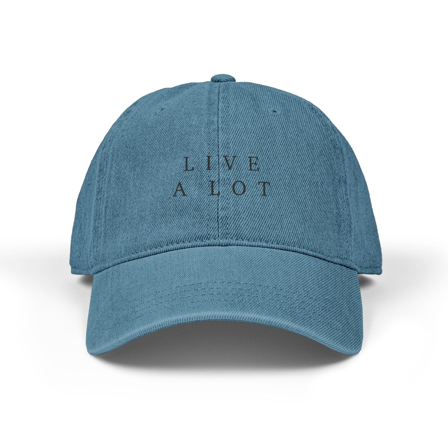 Denim Hat - Live A Lot