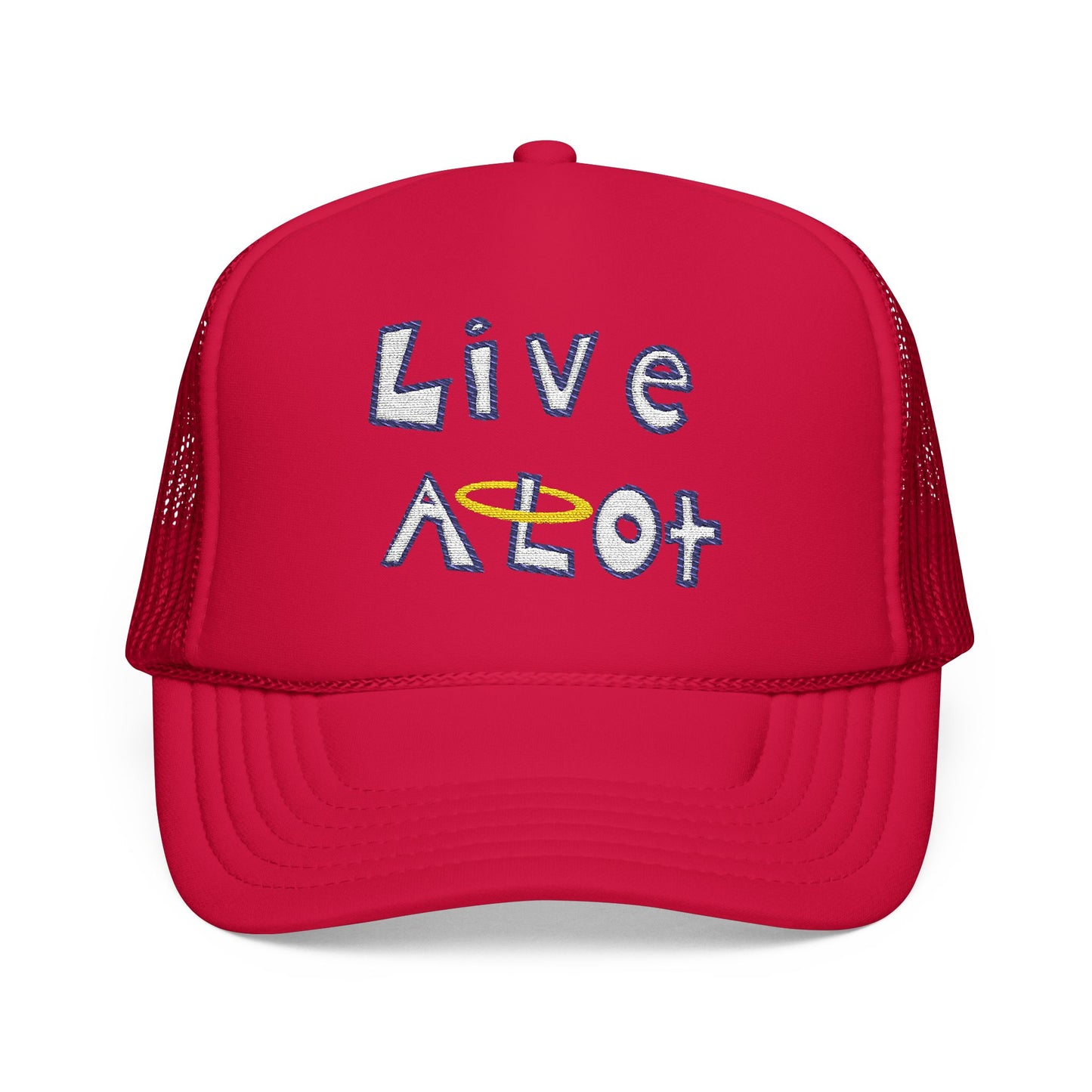 Live A Lot – L.A. Angeles Edition Foam Trucker Hat
