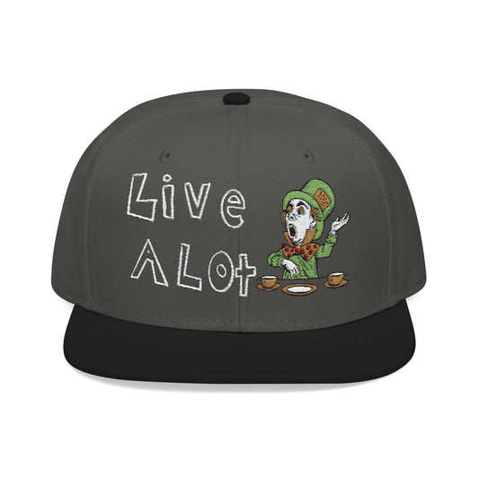 🎩 Mad Hatter Snapback Cap – Embrace the Wonderland Whimsy (multiple color options)