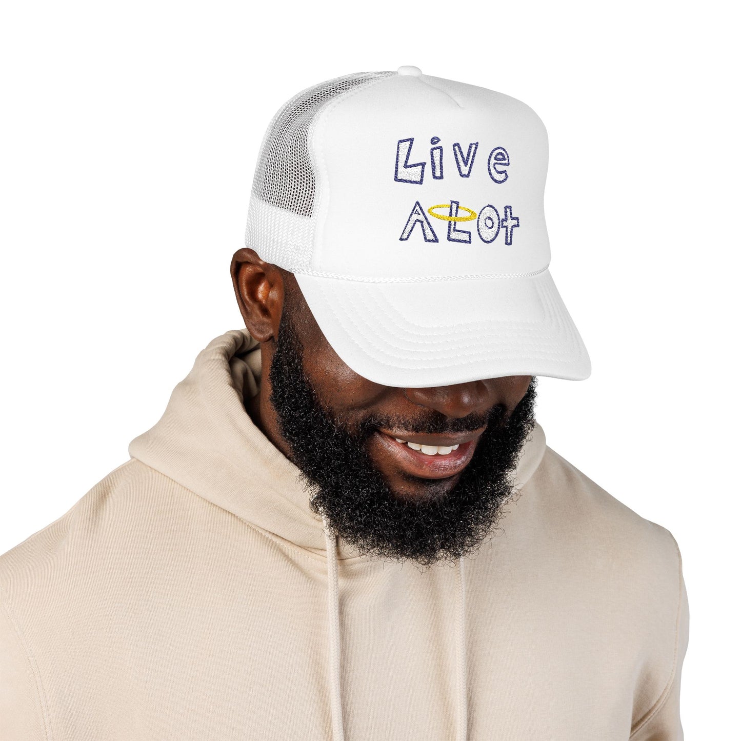 Live A Lot – L.A. Angeles Edition Foam Trucker Hat