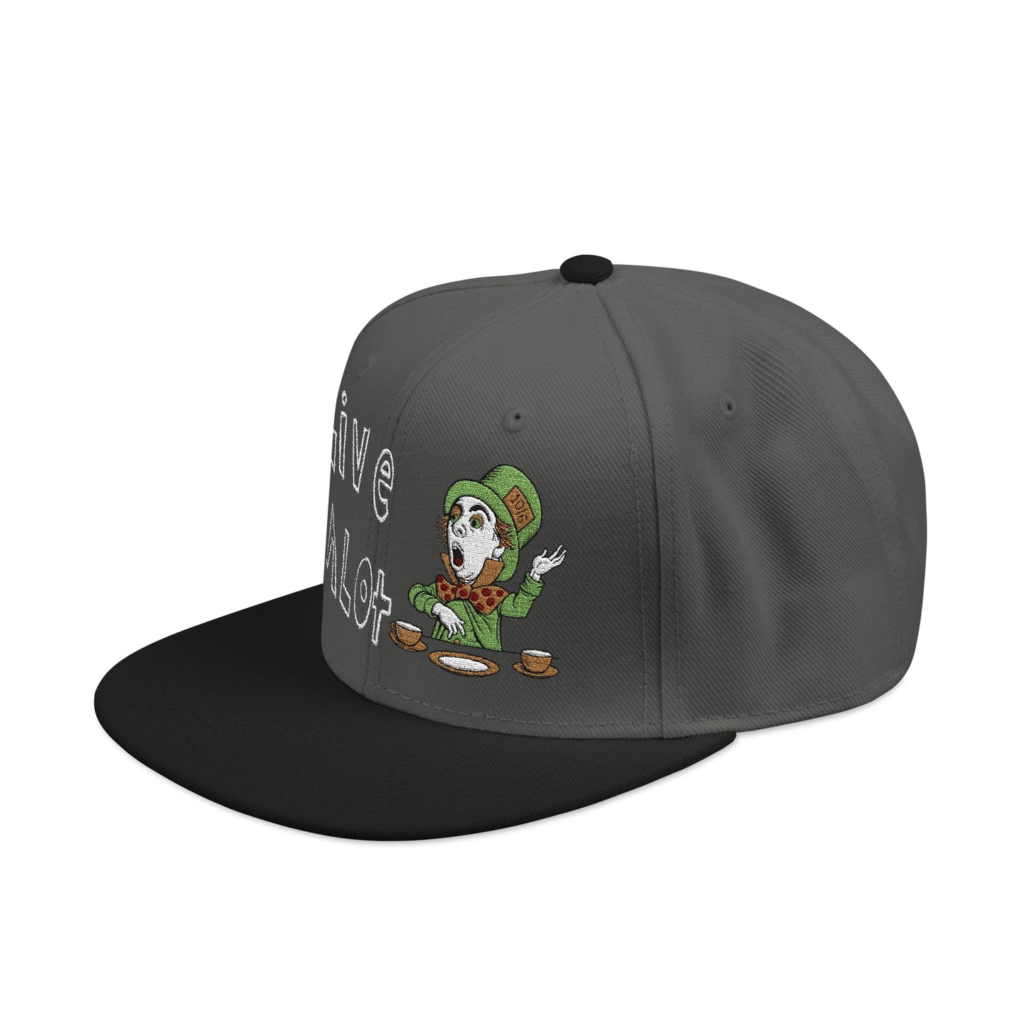🎩 Mad Hatter Snapback Cap – Embrace the Wonderland Whimsy (multiple color options)
