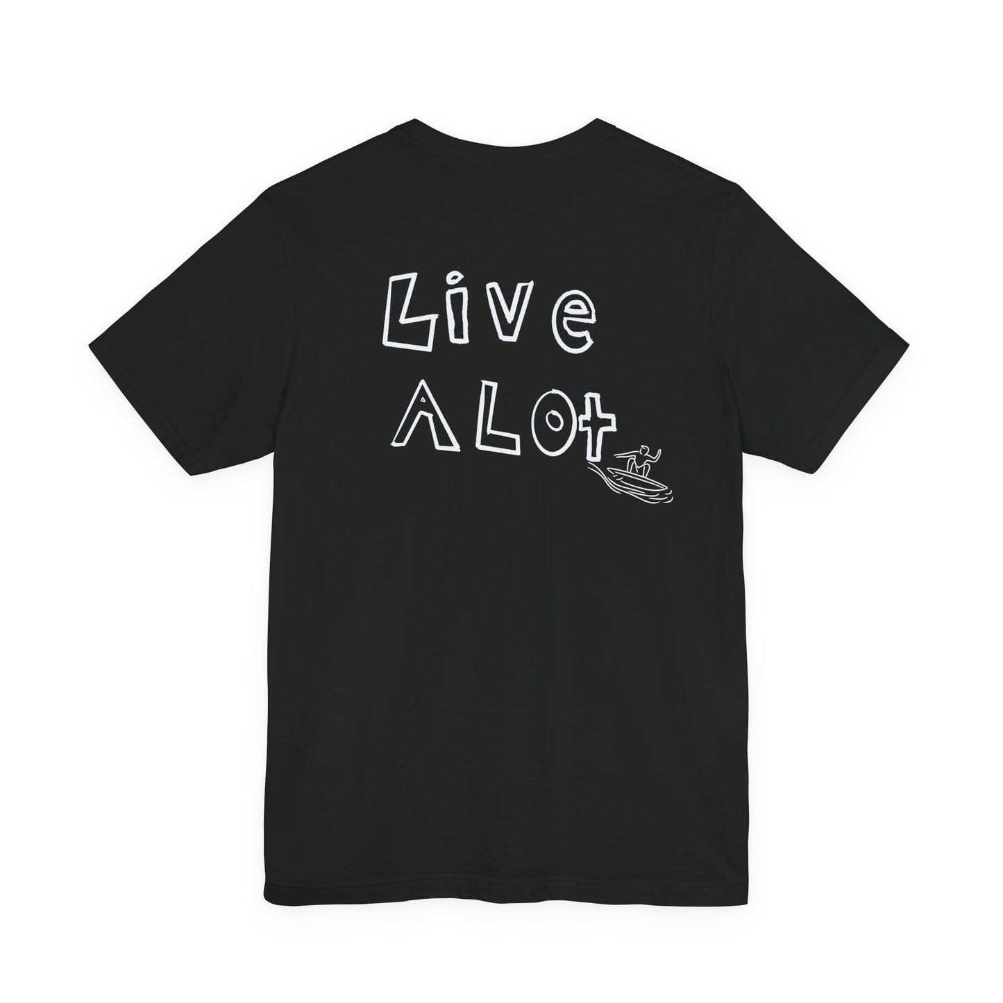 Copy of Live A Lot SURFER - Essential Tee – Bella+Canvas 3001