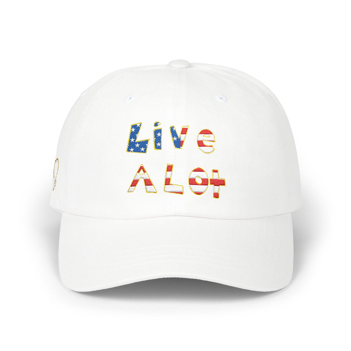 American Flag Edition - Dad Cap -  LIVE A LOT™