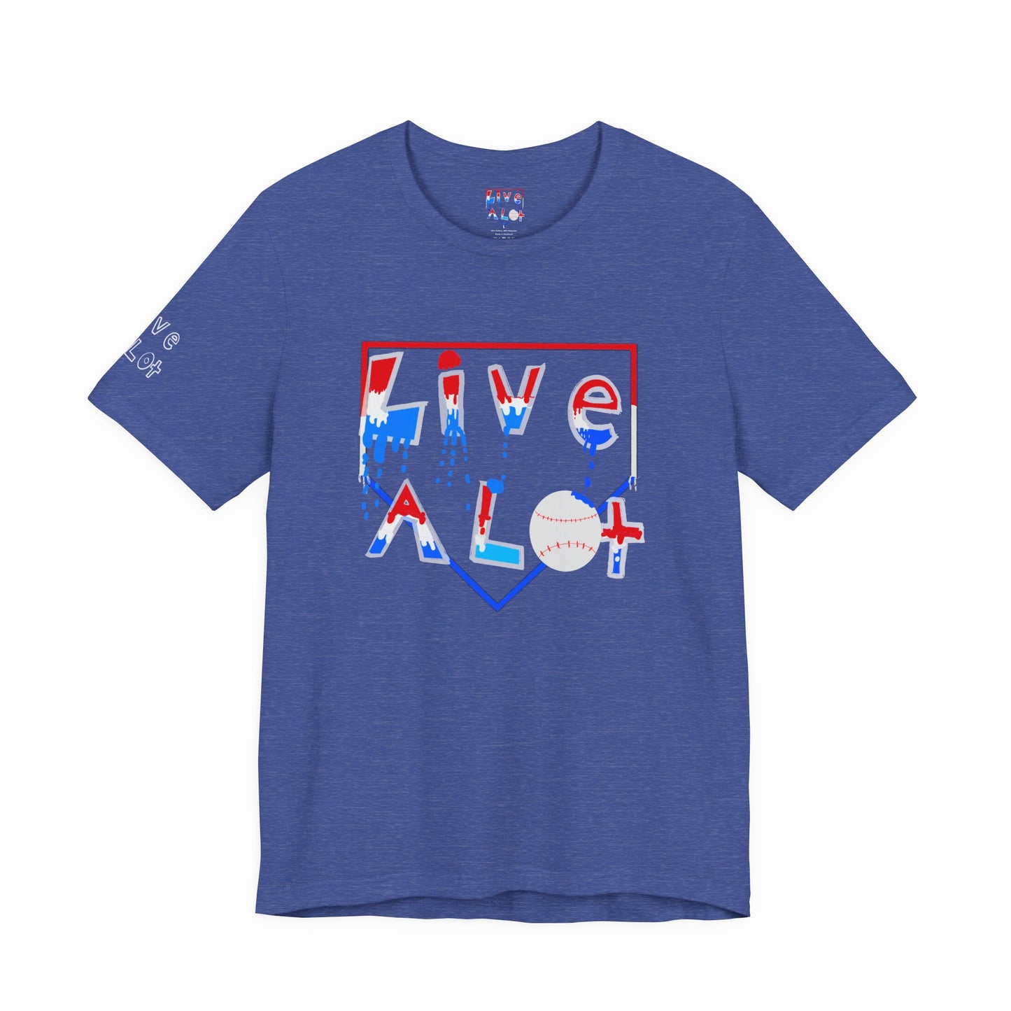 LIVE A LOT TEE - HOME PLATE EDITION