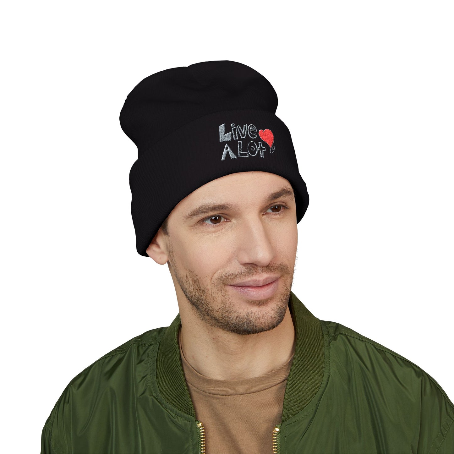 Classic Cuffed Beanie (Embroidery)