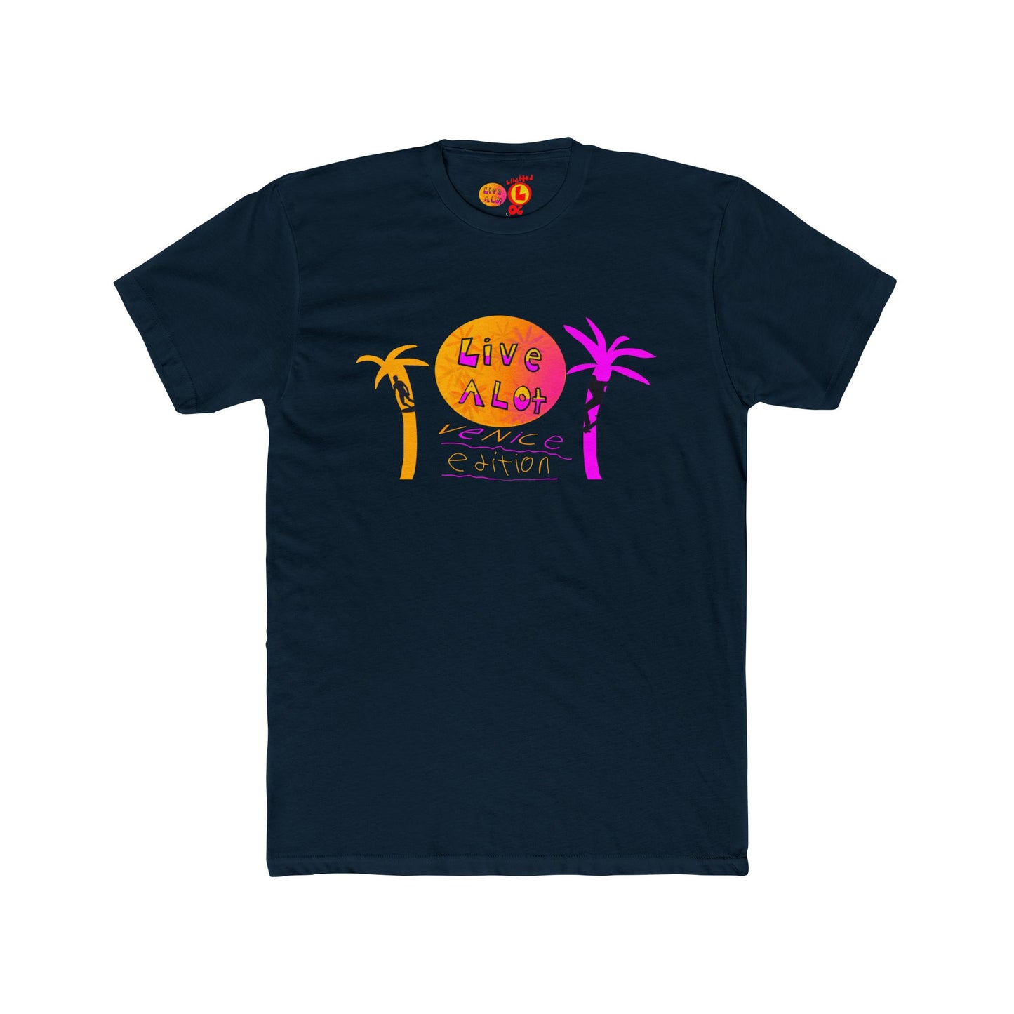 Live A Lot – Venice Edition Tee (multiple color options)