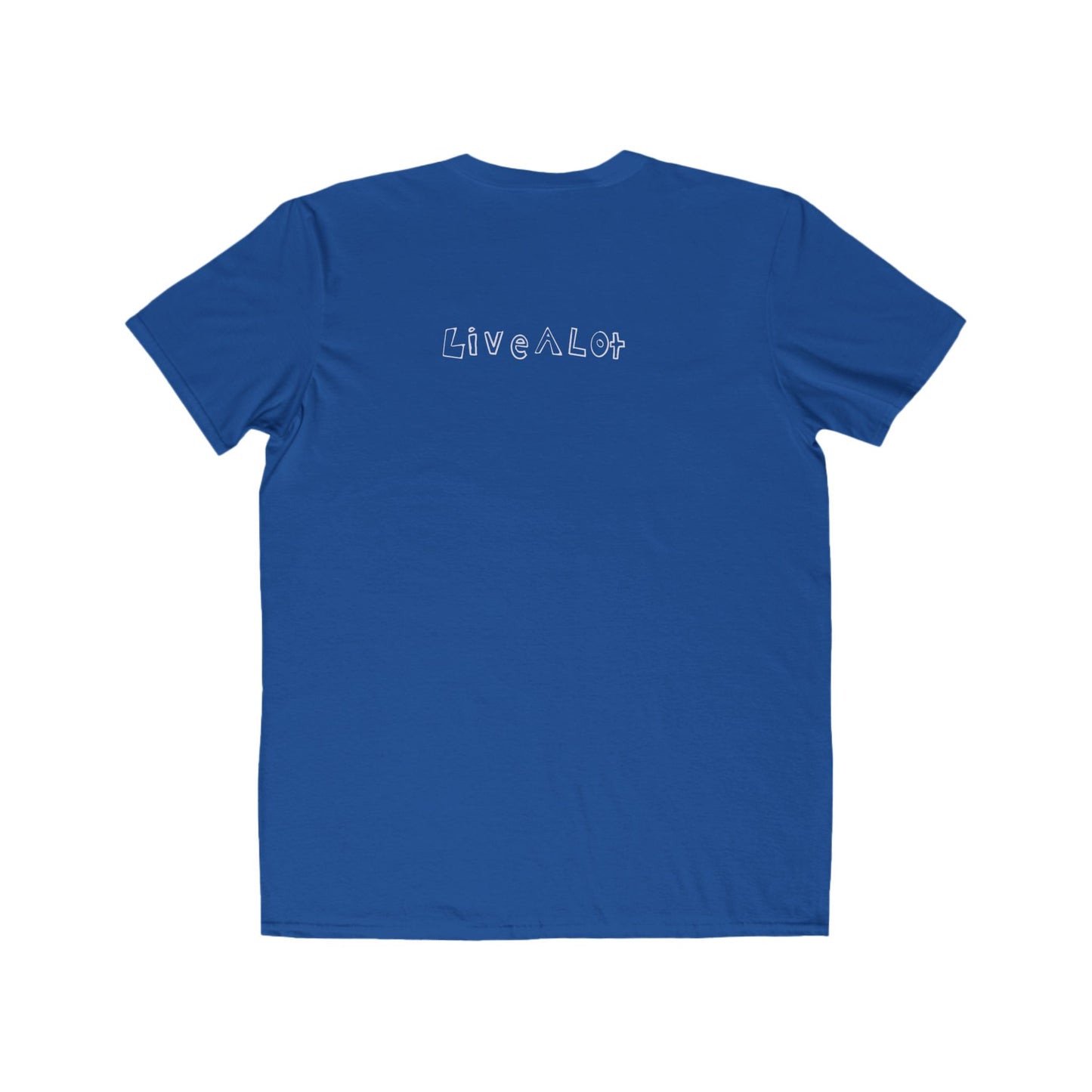 Live A Lot - Classic Cotton Tee — Skateboard Edition (Multiple Color Options)