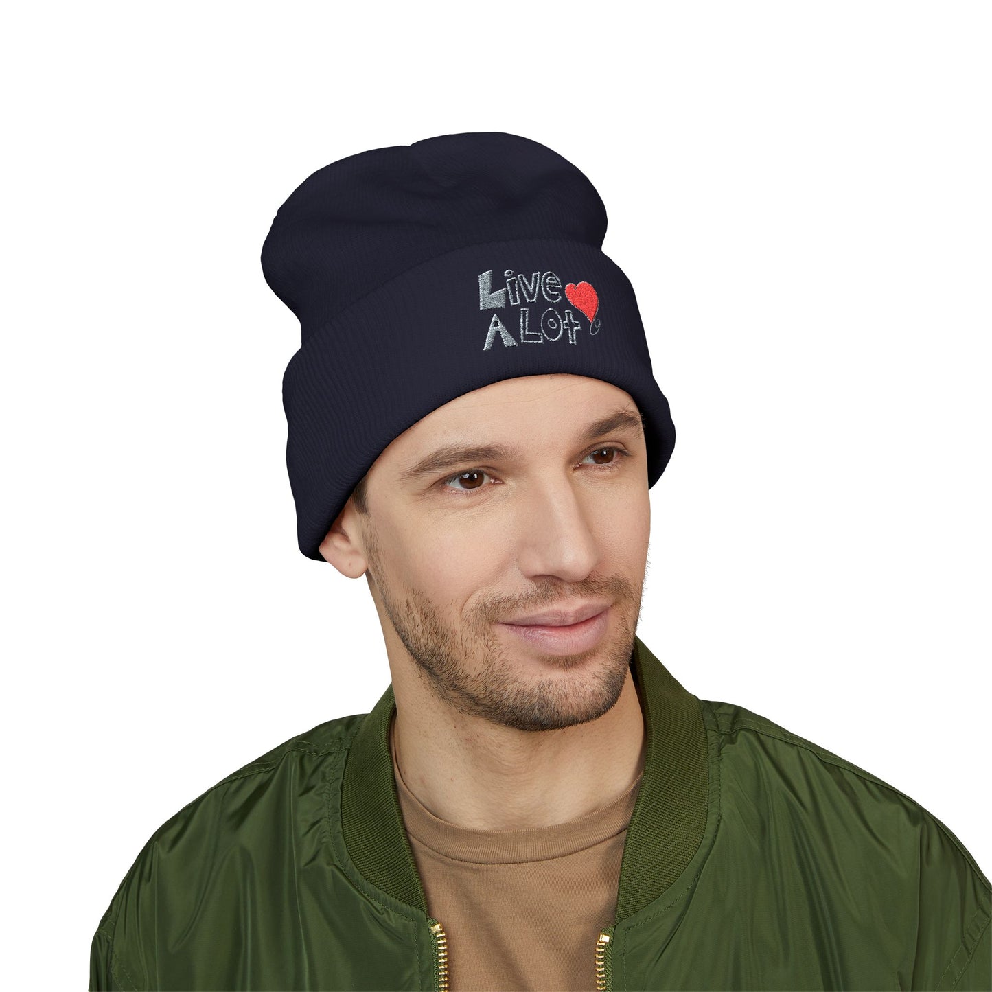 Classic Cuffed Beanie (Embroidery)