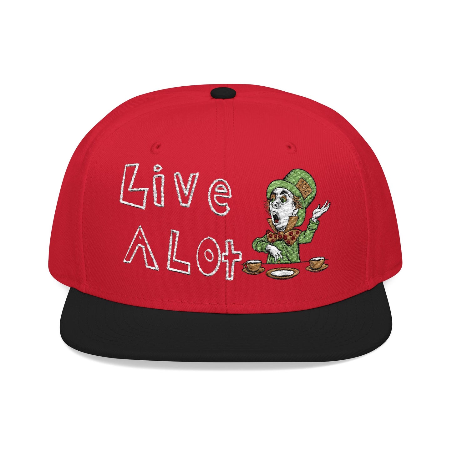 🎩 Mad Hatter Snapback Cap – Embrace the Wonderland Whimsy (multiple color options)