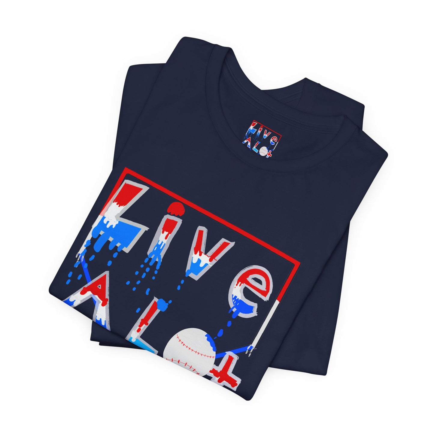 LIVE A LOT TEE - HOME PLATE EDITION