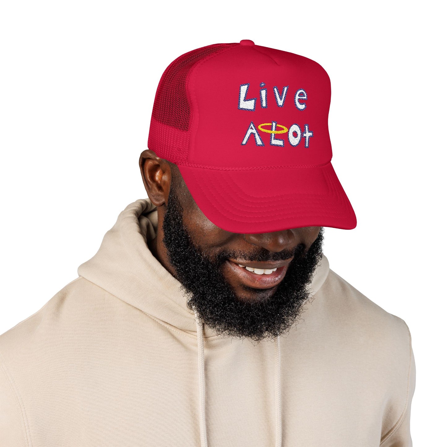Live A Lot – L.A. Angeles Edition Foam Trucker Hat