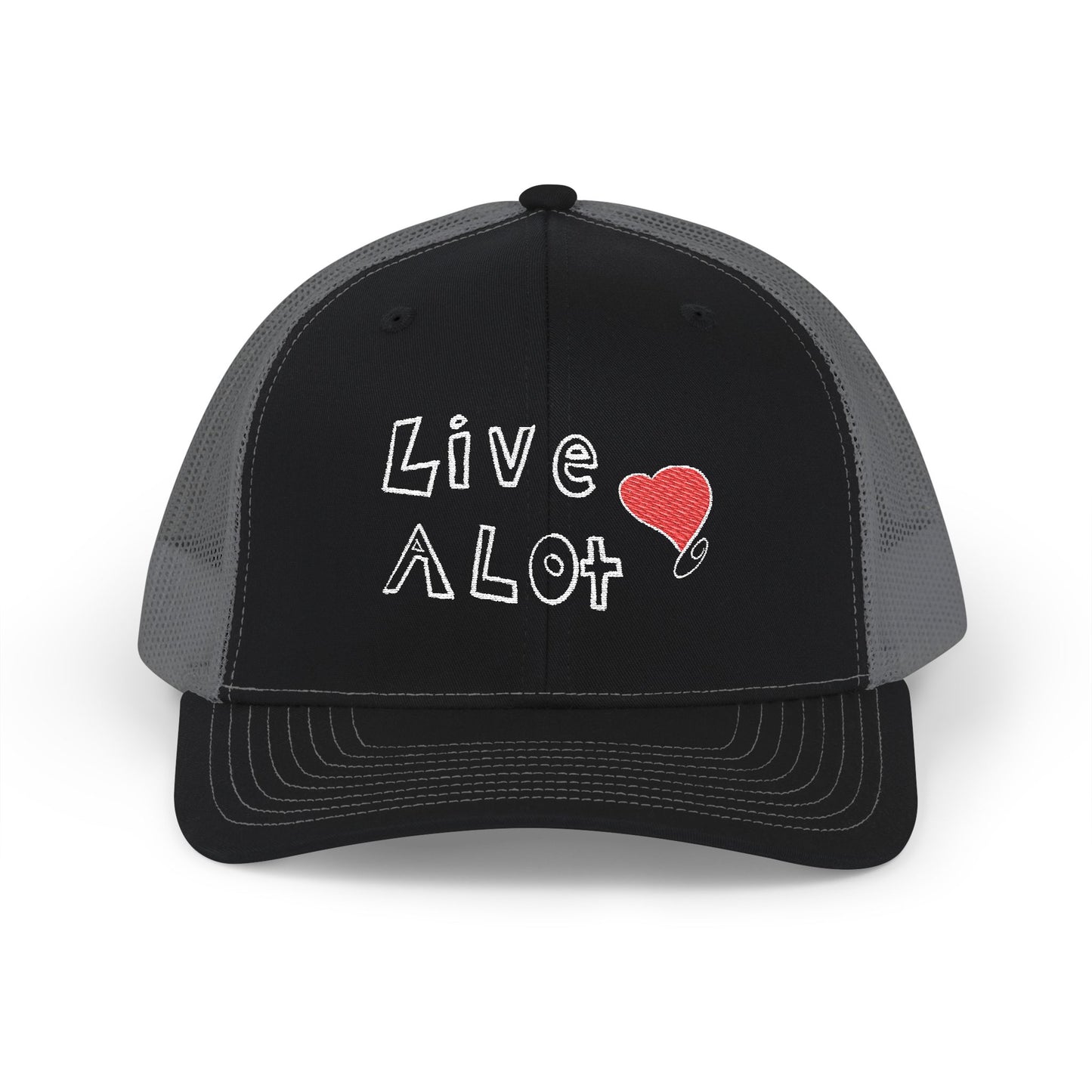 Live A Lot: Heart Trucker Hat