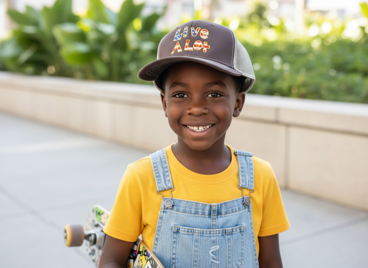 Live A Lot™ USA Trucker Hat